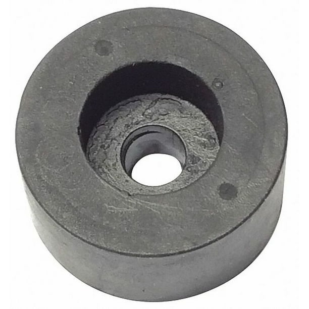 Bumper,1 in,Black,Rubber,Pk10 Bumper,1 in,Black,Rubber,Pk10